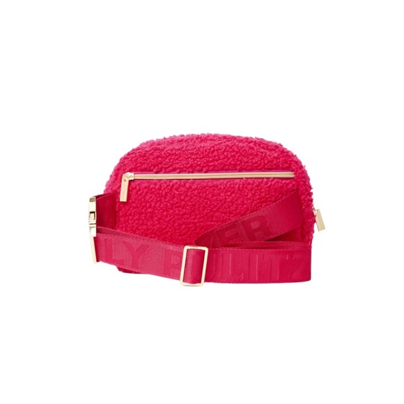 Lilly Pulitzer belt bag. Sherpa raspberry rouge. New sealed. - Picture 7 of 10